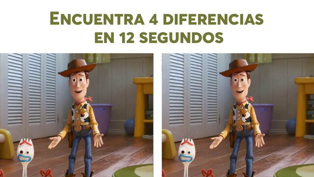 ¡Pon a prueba tu velocidad mental! Encuentra las diferencias en las imágenes de Toy Story en 12 segundos	