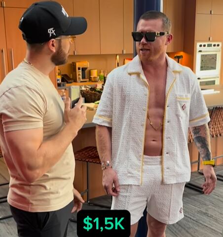 Prendas de lujo son parte del día a día del "Canelo" Álvarez (Foto: Raúl Areola / Instagram)