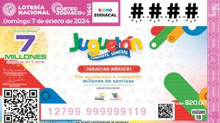 Resultados del Sorteo Zodíaco del domingo 7 de enero: números ganadores