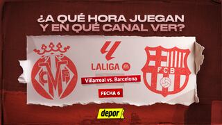 Villarreal vs Barcelona: a qué hora juegan y en qué canales verlo