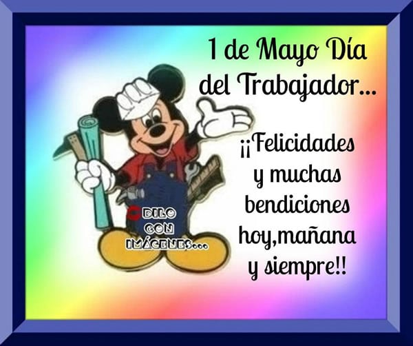 Imágenes para compartir por el Día del Trabajo en tus redes sociales. (Foto: Internet).