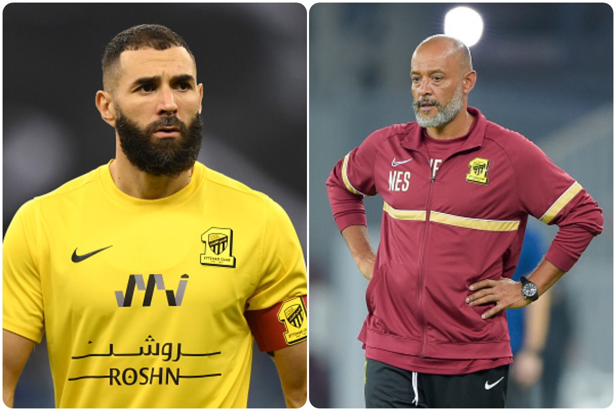 Karim Benzema juega su primera temporada en Al Ittihad tras dejar el Real Madrid. (Foto: Getty Images)