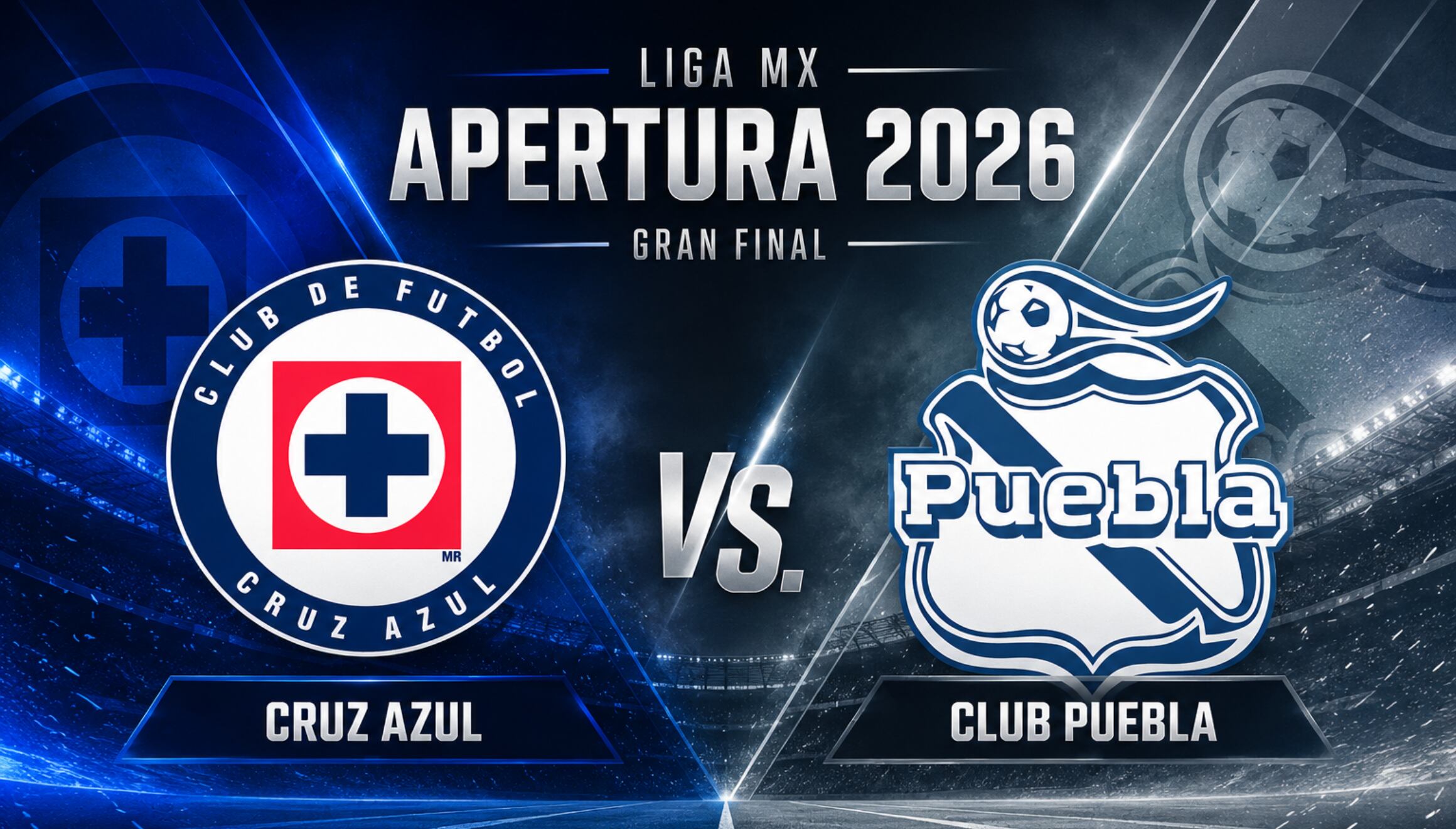 Cruz Azul se mide ante Puebla en la jornada del Apertura 2026 de la Liga MX. Consulte la guía completa de horarios y canales de televisión online para ver la transmisión del encuentro en vivo. | Imagen creada por Gestión Mix utilizando la IA de Chat GPT / Composición GEC