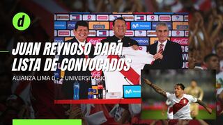 Conferencia de Juan Reynoso: horario y canales de TV para ver el anuncio de la lista de convocados a la selección peruana