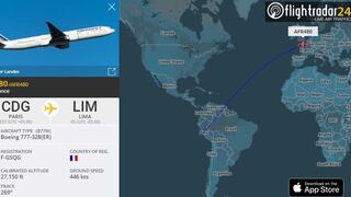 Para que veas el minuto a minuto: el trayecto del avión con las 300 mil vacunas de Sinopharm al Perú