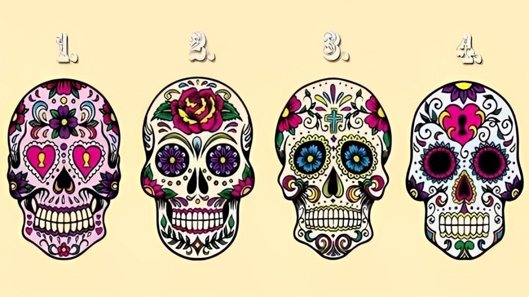 Elige una de las calaveras en esta imagen para descubrir nuevos rasgos sobre ti (Foto: GenialGuru).