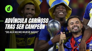 Luis Advíncula y su divertida reacción tras ser campeón con Boca Juniors
