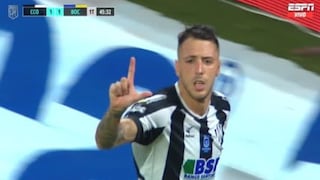 Sobre el final del primer tiempo: López anotó el 1-1 de Central Córdoba vs Boca [VIDEO]