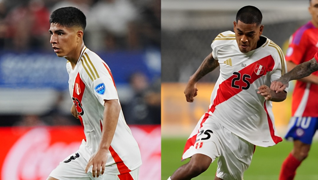 Piero Quispe y Joao Grimaldo buscan ganarse un lugar fijo en la oncena de Perú. (Foto: Getty Images)