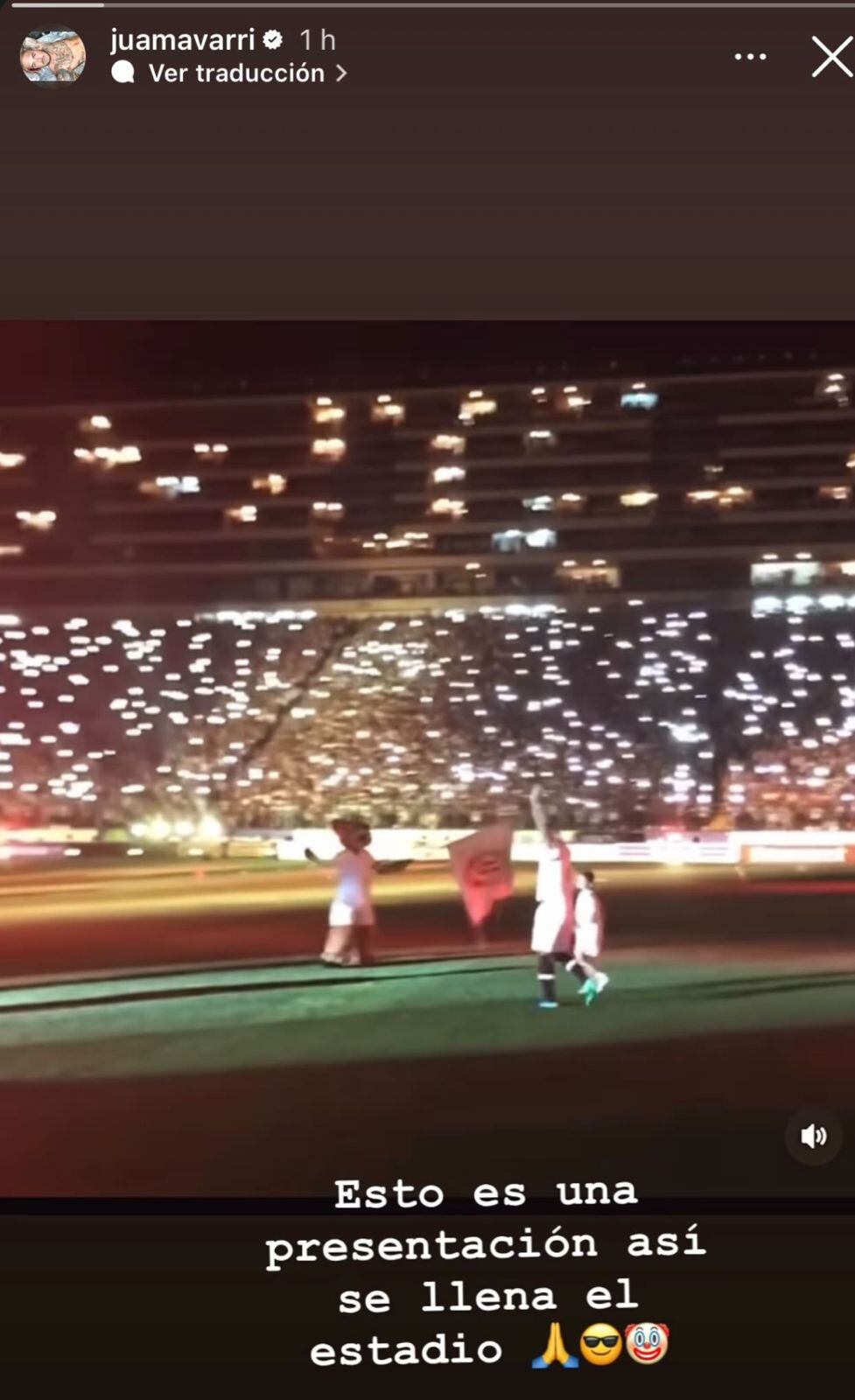 'El Loco' Vargas recordó su regresó a Universitario. (Foto: Instagram)