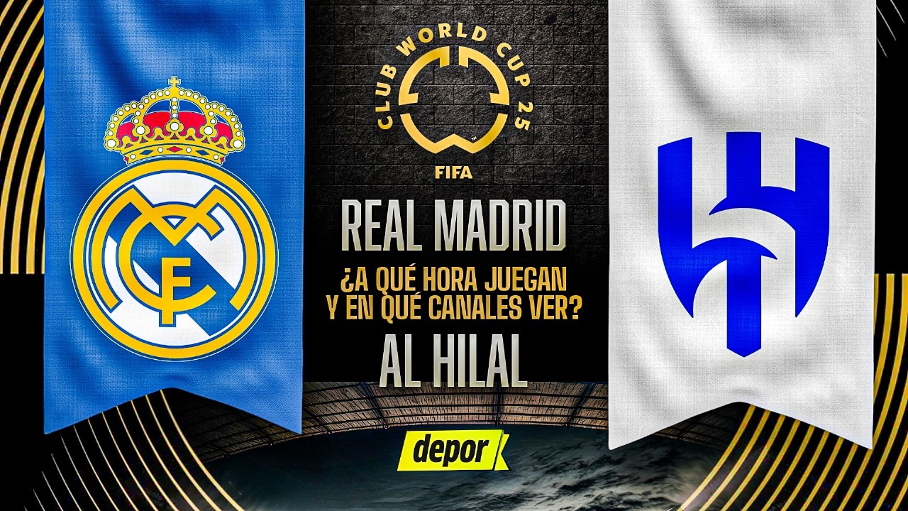 Real Madrid vs Al Hilal se enfrentan por la primera fecha de la fase de grupos del Mundial de Clubes.