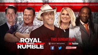 Todo va quedando listo: WWE anunció a los comentaristas que narrarán el Royal Rumble 2019