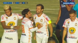 Mauricio Montes anotó el tercer gol y sentenció la goleada en Ayacucho [VIDEO]
