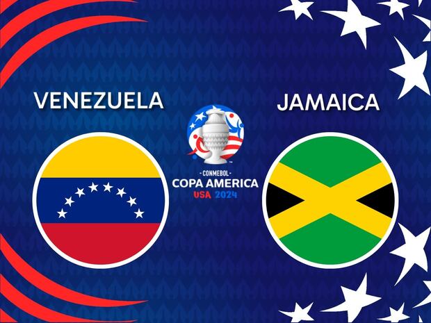 Mira el partido Venezuela vs. Jamaica por la Copa América 2024 en vivo y GRATIS. Encuentra aquí el horario, las alineaciones y dónde verlo en Fútbol TV Online. ¡No te pierdas del fútbol sin costo! | Crédito: Canva / Composición Mix