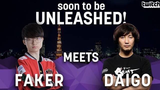 Dos leyendas juntas: Faker y Daigo participarán en un stream organizado por Twitch