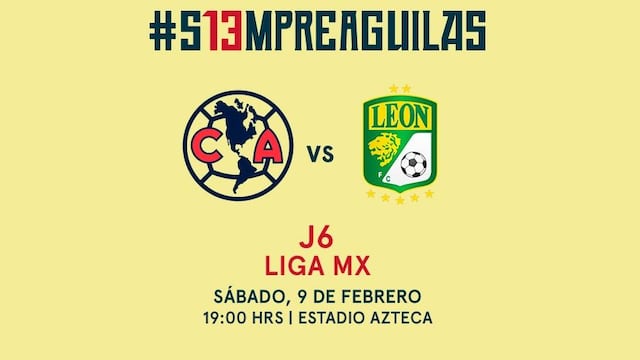 América - León EN VIVO, vía Televisa Deportes: Arrancó el partido por el Clausura de la Liga MX |EN DIRECTO