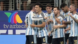 TV Azteca transmitió el partido Argentina 3-2 Cabo Verde por el Mundial 2026