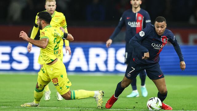 PSG vs. Nantes (2-1): video, resumen y goles por la Ligue 1
