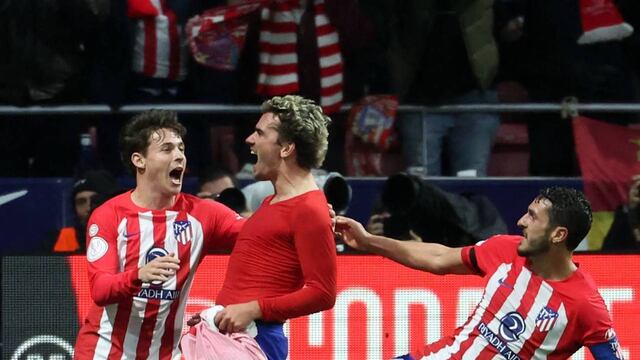 Atlético se cobró la revancha al vencer (4-2) al Real Madrid con gol de Griezmann