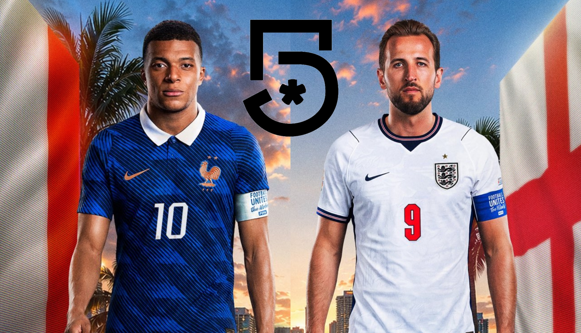 Mira la señal del Canal 5 EN VIVO para ver la transmisión de Francia vs. Inglaterra por el tercer y cuarto puesto del Mundial 2026, este sábado 18 de julio desde el Hard Rock Stadium de Miami. (Foto: @equipedefrance / Composición Depor)