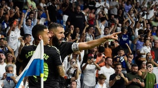 Con doblete de Benzema: Real Madrid venció 3-1 al Espanyol por LaLiga Santander