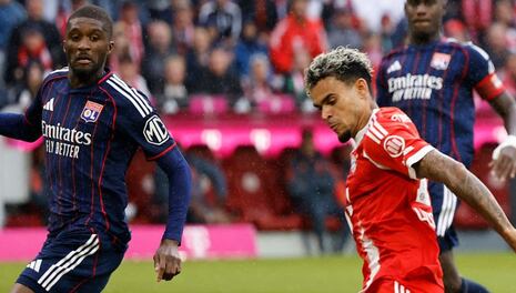 Bayern vs. Lyon (2-1): video, goles, resumen y debut de Luis Díaz