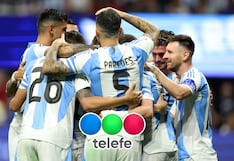 Telefe transmitió el partido Argentina 7-0 Burkina Faso por amistoso FIFA 2026