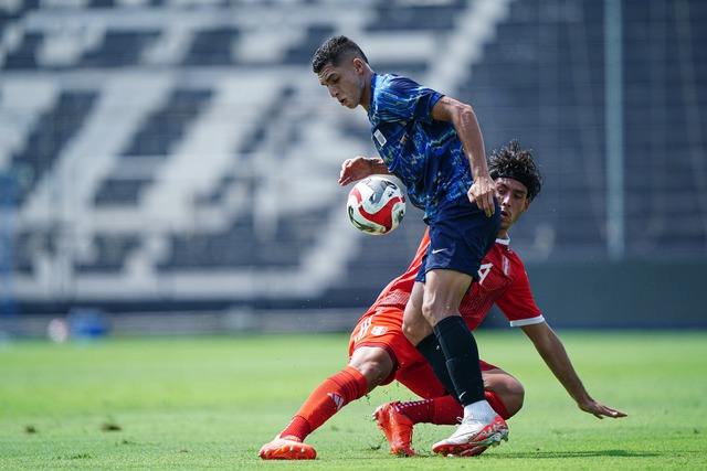 Alianza Lima y Perú Sub-23 se vieron las caras este sábado en La Victoria. (Foto: FPF)