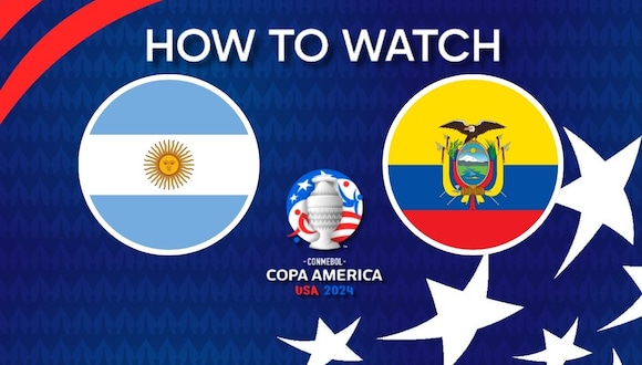 Find out how to watch Argentina vs. Ecuador with Lionel Messi. Get the date, start time, TV channel, and live streaming options to not miss a minute of the Copa America quarterfinals. | Photo by Canva / Depor Composition