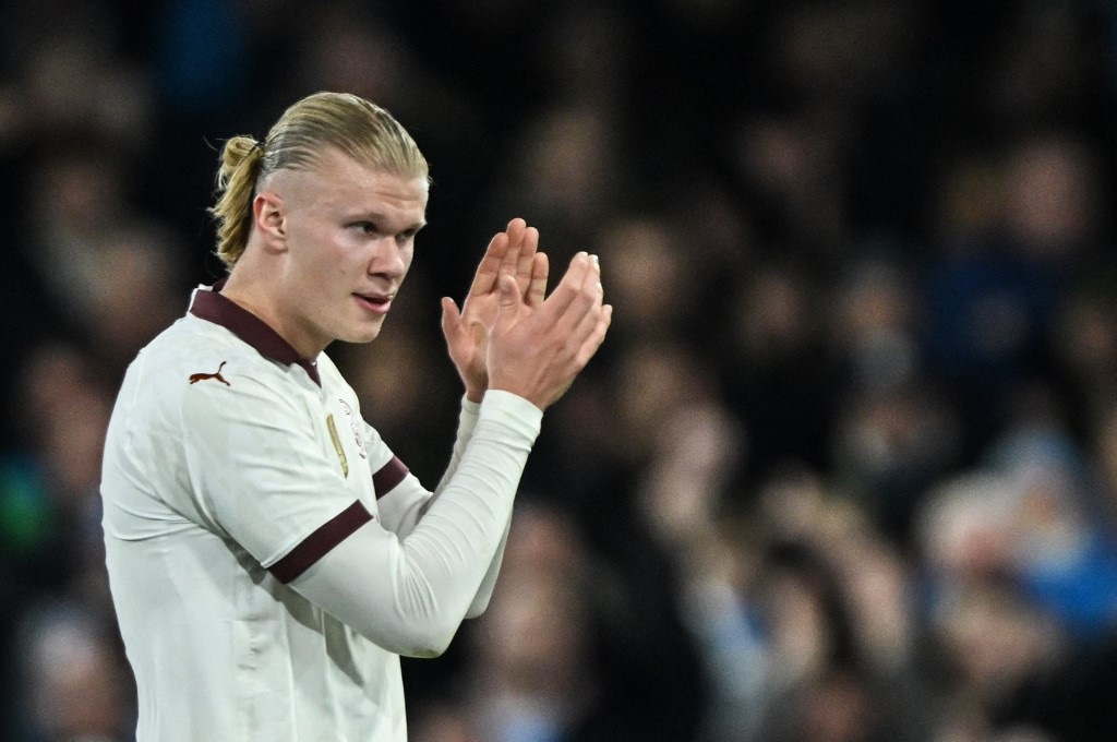 Erling Haaland tiene contrato con Manchester City hasta junio de 2027. (Foto: AFP)