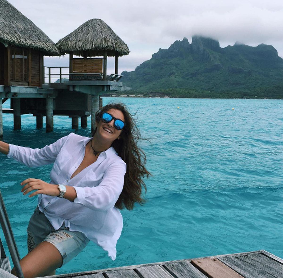 Ella es una muchacha muy risueña (Foto: Mía de Molina / Instagram)