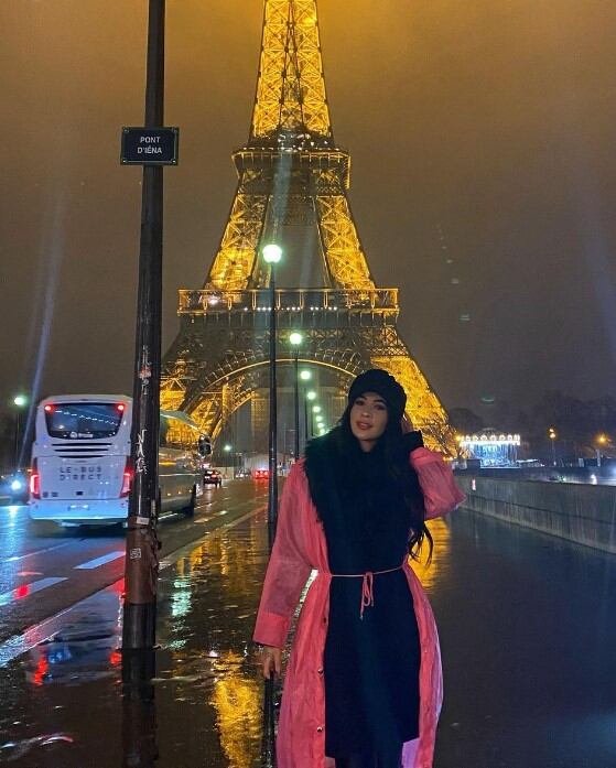 Gabriela Cavallin en uno de sus viajes a Europa (Foto: Gabriela Cavallin/Instagram)