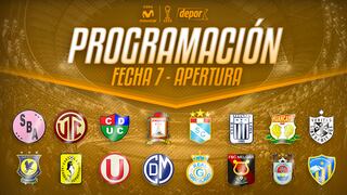 Agenda del fin de semana: toda la programación de la fecha 7 del Torneo Apertura
