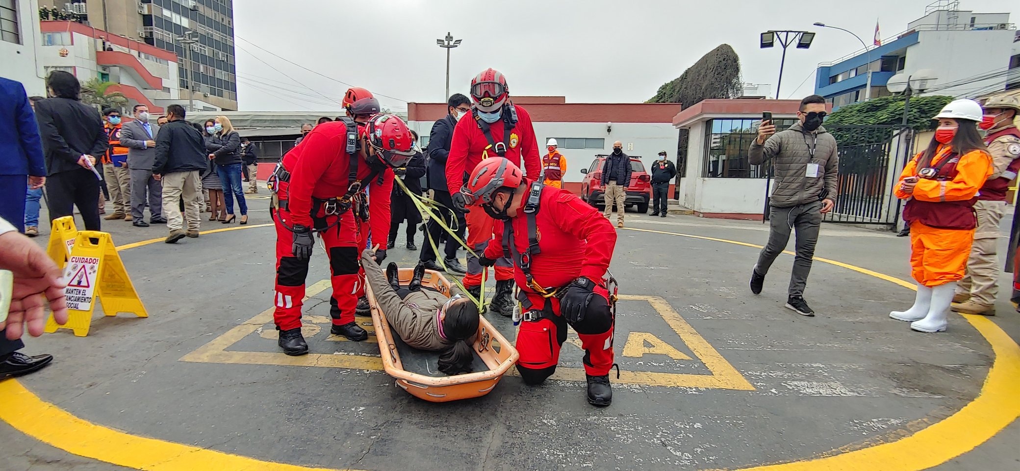 Simulacro Nacional Multipeligro: qué es, cómo se desarrolla, quiénes participarán. (Foto: Ministerio de Defensa)