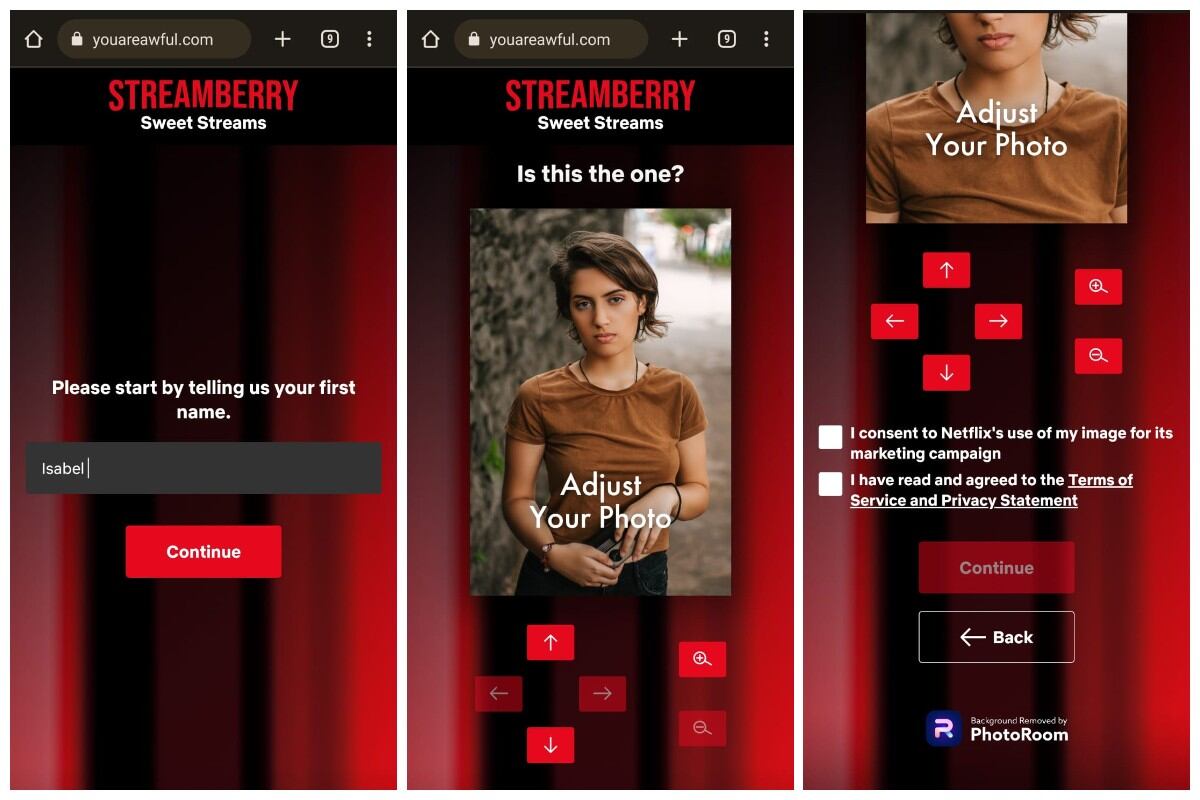 Así puedes hacer tu propio póster de “Joan es horrible” con Netflix. (Foto: Mag)