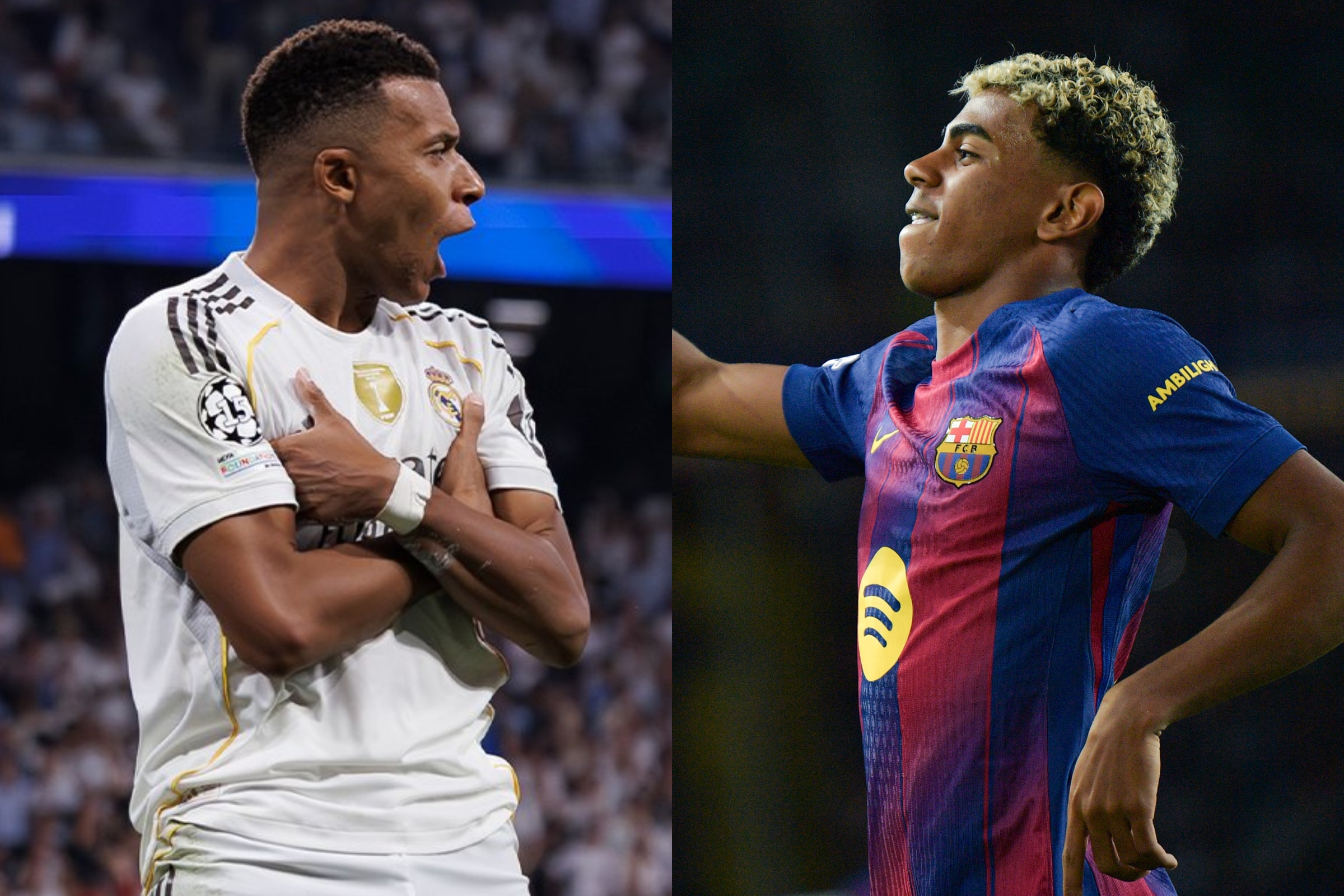 Conoce los horarios y canales de transmisión del partido FC Barcelona - Real Madrid, del sábado 26 de octubre, por la Jornada 10 de LaLiga. (Fotos: AFP / Composición Depor)