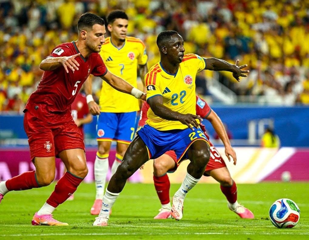 Colombia y Portugal jugaron el partido más atractivo y emocionante de la fase de grupos. (Foto: FCF)