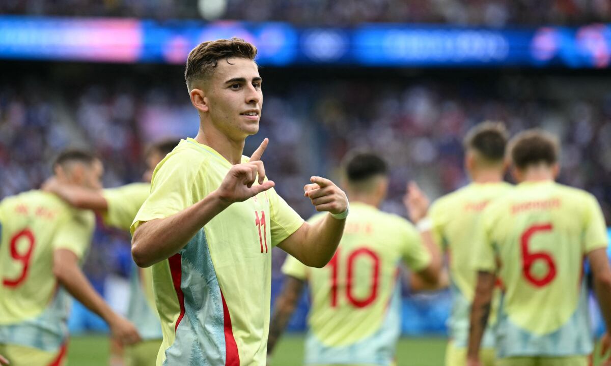 La selección española se llevó el oro en París 2024 (fútbol masculino) tras vencer por 5-3 a Francia en la gran final. (Foto: AFP)