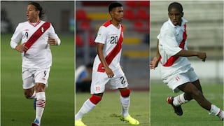Perú vs. El Salvador: ¿Quiénes jugaron por la bicolor Sub 20 y la mayor en el mismo año? [FOTOS]