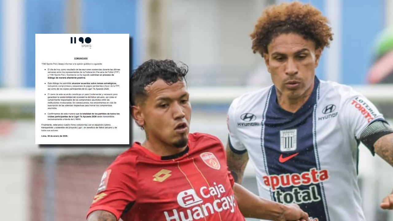 1190 Sports asegura compromiso de pago con los clubes: ¿Van a transmitir todos los partidos?. (Foto: Sport Huancayo)