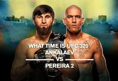 What time is UFC 320: Ankalaev vs. Pereira 2? Main card, start time, and worldwide time zones
