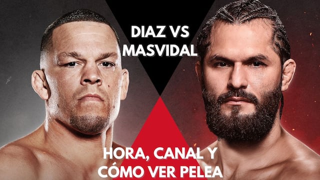 Diaz vs. Masvidal en vivo hoy - hora, canal y cómo ver pelea gratis por boxeo en California