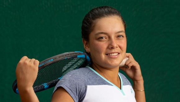 Lucciana Pérez debutó con pie derecho en el US Open Junior. (Foto: Agencias)