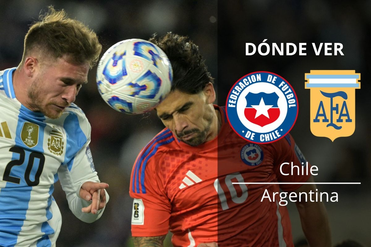 Chile juega con Argentina por la decimoquinta fecha de las Eliminatorias en el Estadio Nacional de Santiago este jueves 5 de junio. (Foto: AFP/Composición Depor)