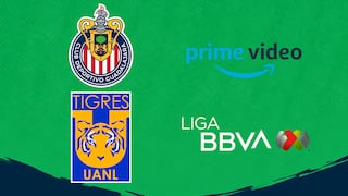 Prime VIDEO transmitió el partido Chivas de Guadalajara 1-1 Tigres UANL por Liga MX 2026