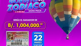 Lotería Nacional de Panamá del viernes 22 de marzo 2024: resultados Gordito del Zodíaco