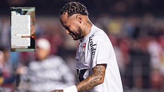 ¡Respaldo único! El emotivo mensaje del hijo de Neymar tras la goleada que recibió Santos