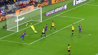 Espectacular atajada de Kameni evitó victoria de Barcelona en el minuto final