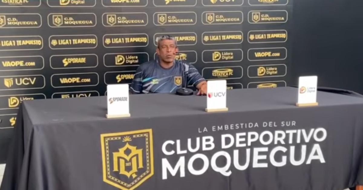 José Soto, técnico de CD Moquegua, cuestionó la polémica jugada que definió la derrota ante Alianza Lima y consideró que el empate era el resultado más justo. (Foto: Difusión)