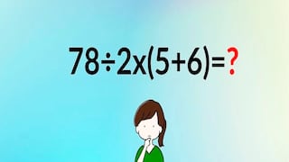 El reto matemático que provocará una gran confusión: tienes 6 segundos para obtener la solución